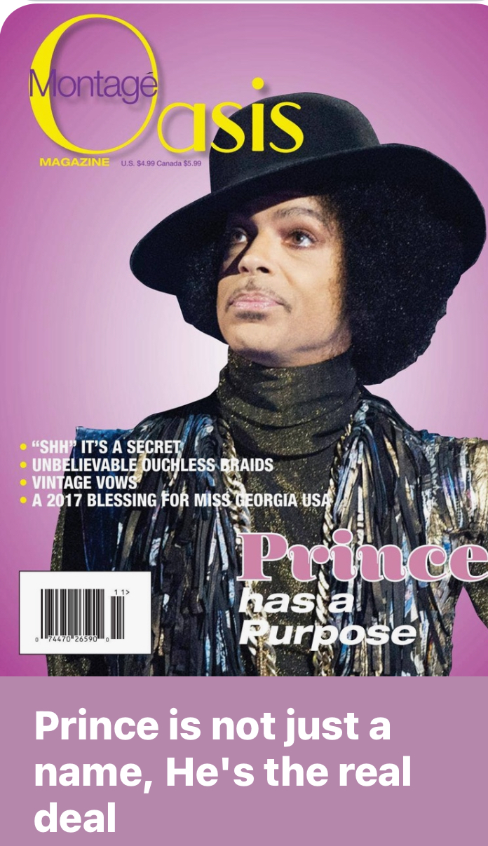 The Prince Issue — Prince Has a Purpose